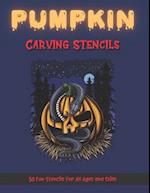 Pumpkin Carving Stencils: 50 Fun Stencils For All Ages and Skills (Halloween Crafts) 