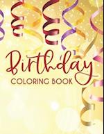 Birthday Coloring Book
