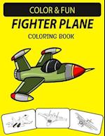 Fighter Plane Coloring Book