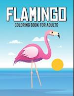 Flamingo Coloring Book For Adults