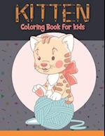 Kitten Coloring Book for Kids