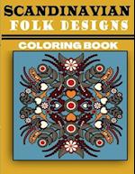 Scandinavian Folk Designs Coloring Book