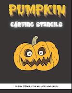 Pumpkin Carving Stencils: 50 Fun Stencils For All Ages and Skills (Halloween Crafts) 