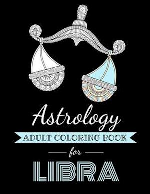 Astrology Adult Coloring Book for Libra