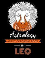 Astrology Adult Coloring Book for Leo