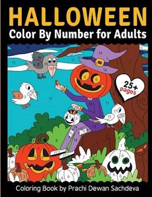 Halloween - Color By Number for adults