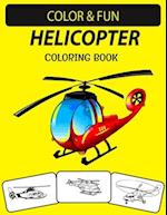 Helicopter Coloring Book