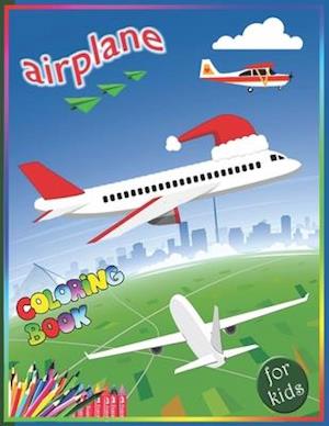 Airplane Coloring Book For Kids