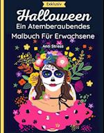 Halloween - Ein Atemberaubendes Malbuch Für Erwachsene