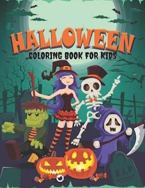 Halloween Coloring Book For Kids