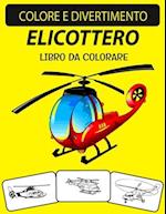 Elicottero Libro Da Colorare