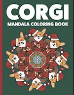 Corgi Mandala Coloring Book