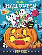 Kawaii Halloween Coloring Book for kids