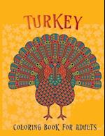 turkey coloring book for adults