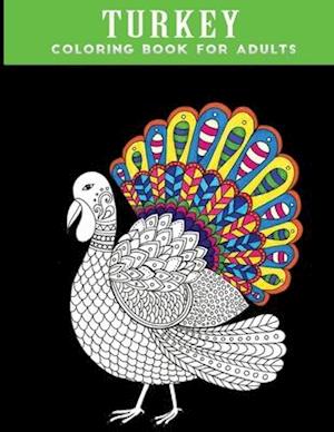 turkey coloring book for adults