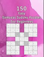 150 Easy Samurai Sudoku Puzzles for Beginners