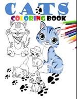 Cats coloring book