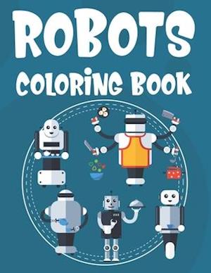 Robots Coloring Book