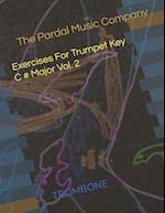 Exercises For Trumpet Key C # Major Vol. 2