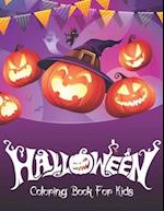 Halloween Coloring Book For Kids