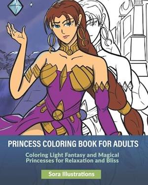 Princess Coloring Book for Adults