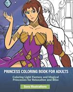 Princess Coloring Book for Adults