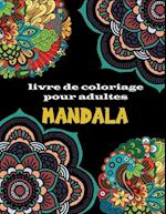 Mandala livre de coloriage adulte