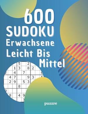 600 Sudoku Erwachsene Leicht Bis Mittel