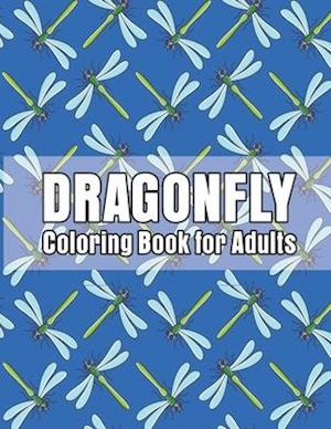 Dragonfly Coloring Book for Adults