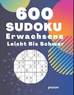 600 Sudoku Erwachsene Leicht Bis Schwer