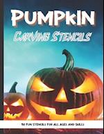 Pumpkin Carving Stencils: 50 Fun Stencils For All Ages and Skills (Halloween Crafts) 