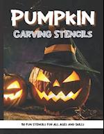 Pumpkin Carving Stencils: 50 Fun Stencils For All Ages and Skills (Halloween Crafts) 