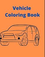 Vehicle Coloring Book