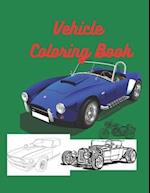 Vehicle Coloring Book