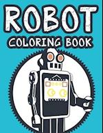 Robot Coloring Book