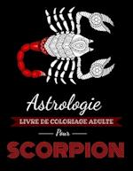 Astrologie Livre de Coloriage Adulte pour Scorpion