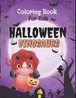 Halloween Dinosaurs Coloring Book