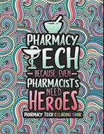 Pharmacy Tech Coloring Book