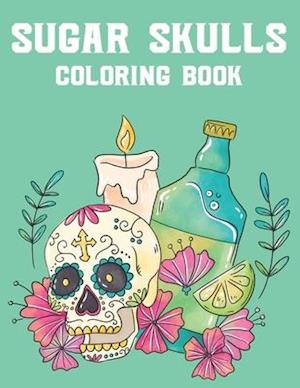 Sugar Skulls Coloring Book