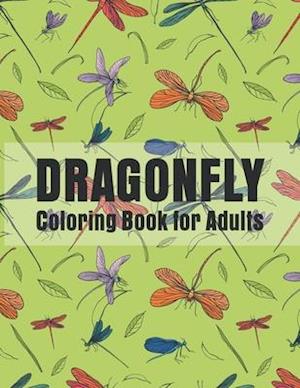 Dragonfly Coloring Book for Adults