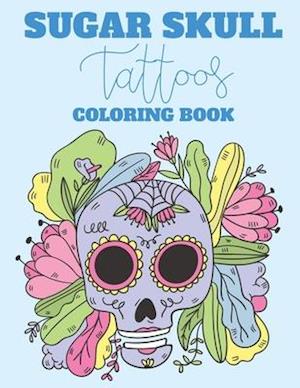 Sugar Skull Tattoos Coloring Book