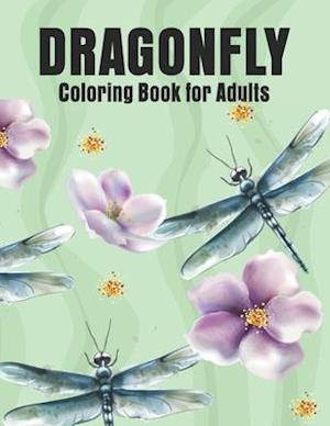 Dragonfly Coloring Book for Adults