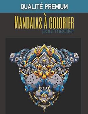 Mandalas à colorier pour méditer - Qualité premium