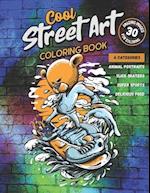 Cool Street Art Coloring Book