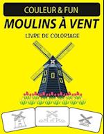 Moulins À Vent Livre de Coloriage