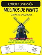 Molinos de Viento Libro de Colorear