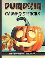 Pumpkin Carving Stencils: 50 Fun Stencils For All Ages and Skills (Halloween Crafts) 