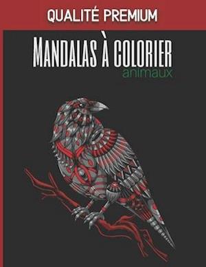 Mandala à colorier Animaux - Qualité premium