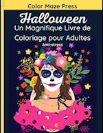 Halloween - Un Magnifique Livre de Coloriage pour Adultes