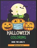 Halloween Coloring Book for Adults